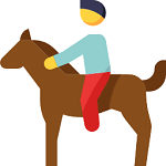jockey on a horse Triple Crown betting