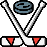 how to bet on hockey two sticks with puck