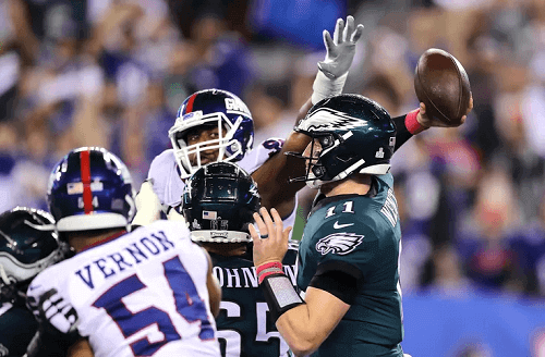 new york giants at philadelphia eagles NFL USA